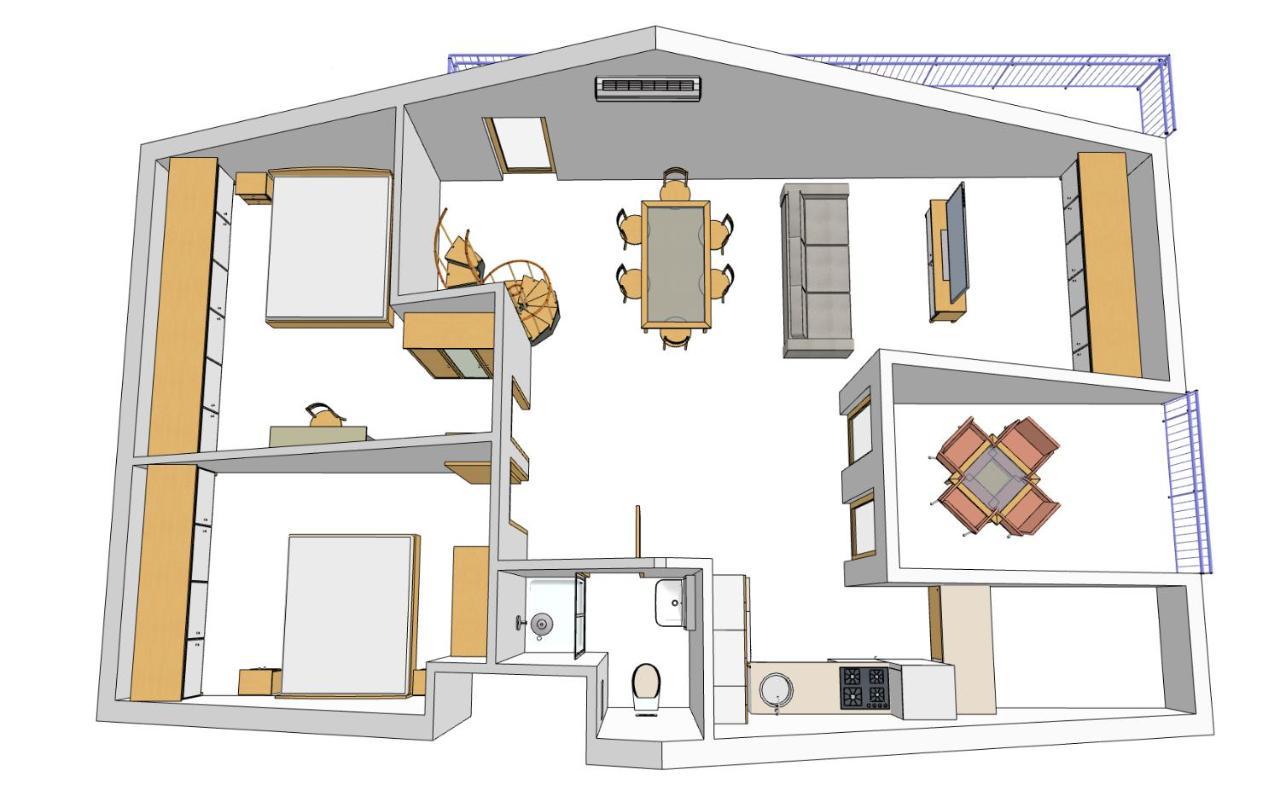 Apartments Sea & Sky สตารีกราด ภายนอก รูปภาพ