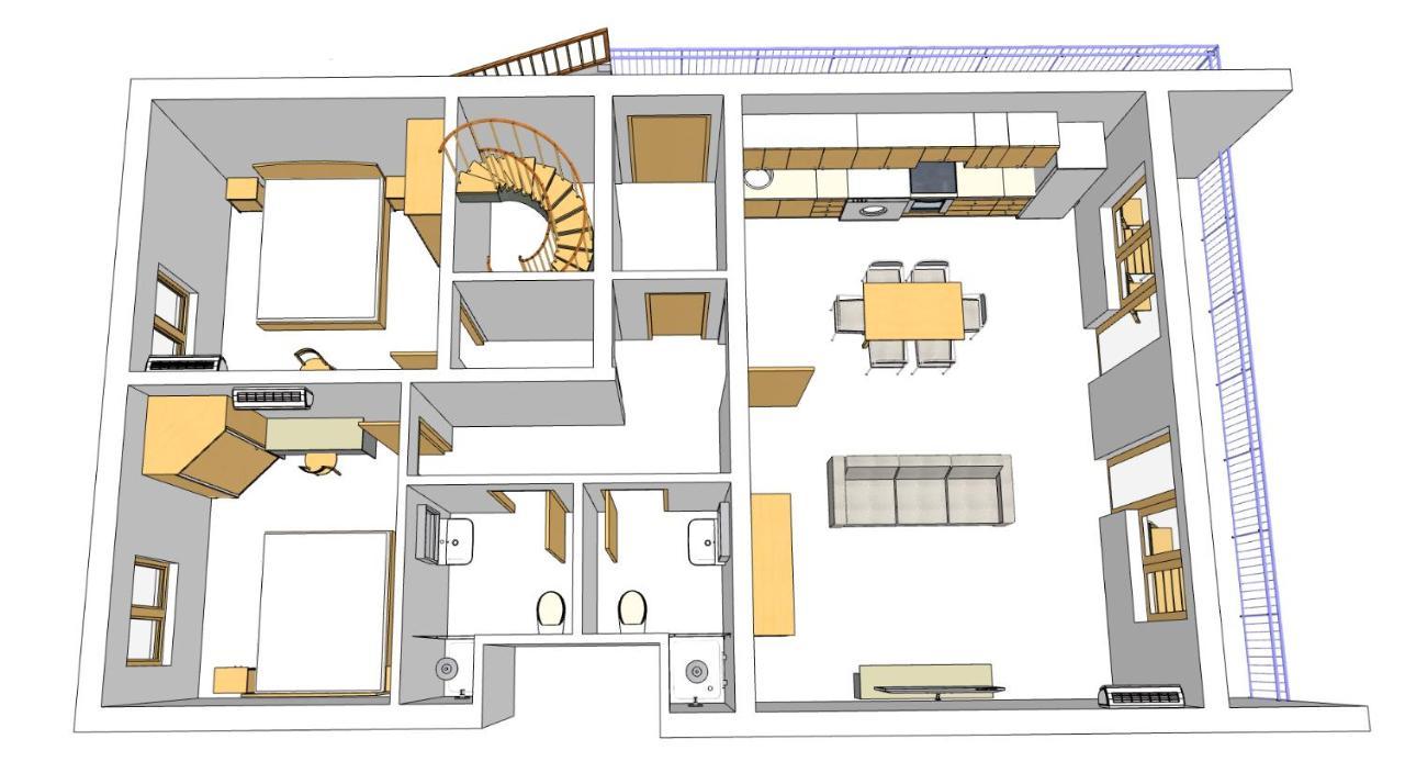 Apartments Sea & Sky สตารีกราด ภายนอก รูปภาพ
